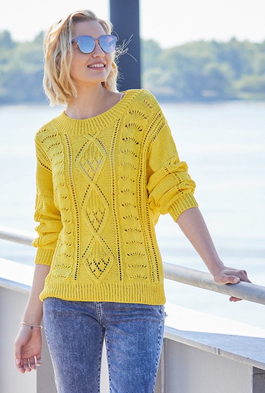 вязаный пуловер