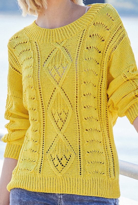 вязаный пуловер