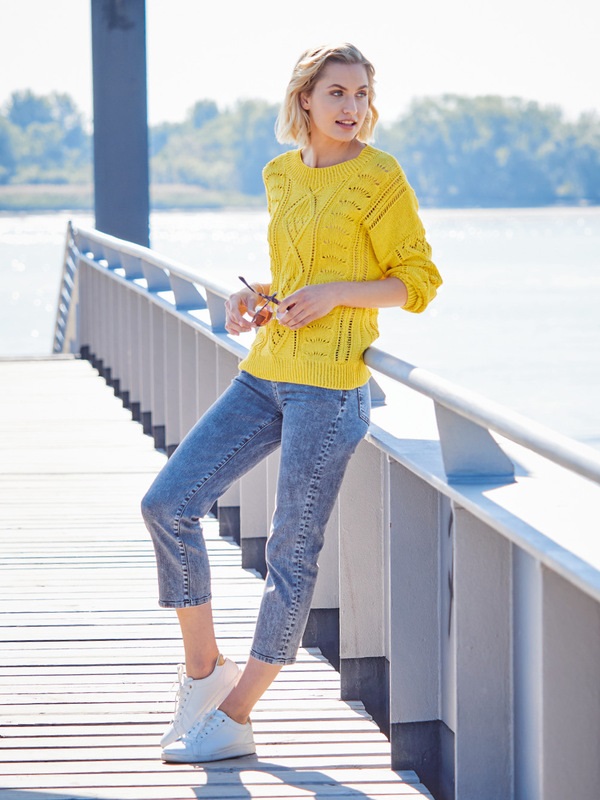 вязаный пуловер