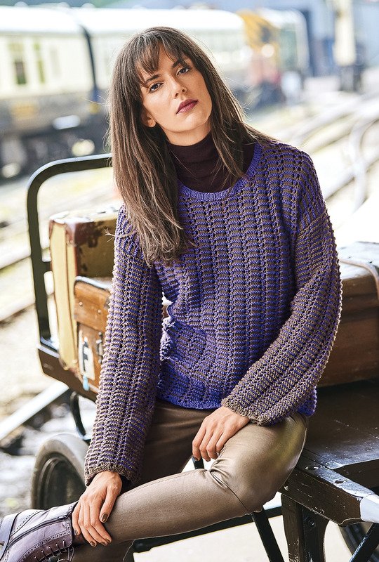 вязаный пуловер