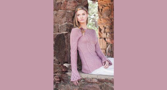 вязаный пуловер