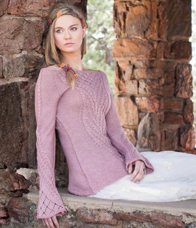 вязаный пуловер