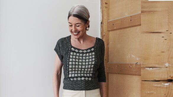 вязаный пуловер