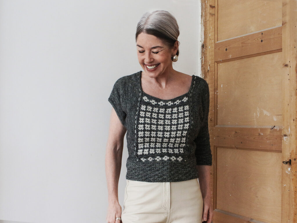 вязаный пуловер