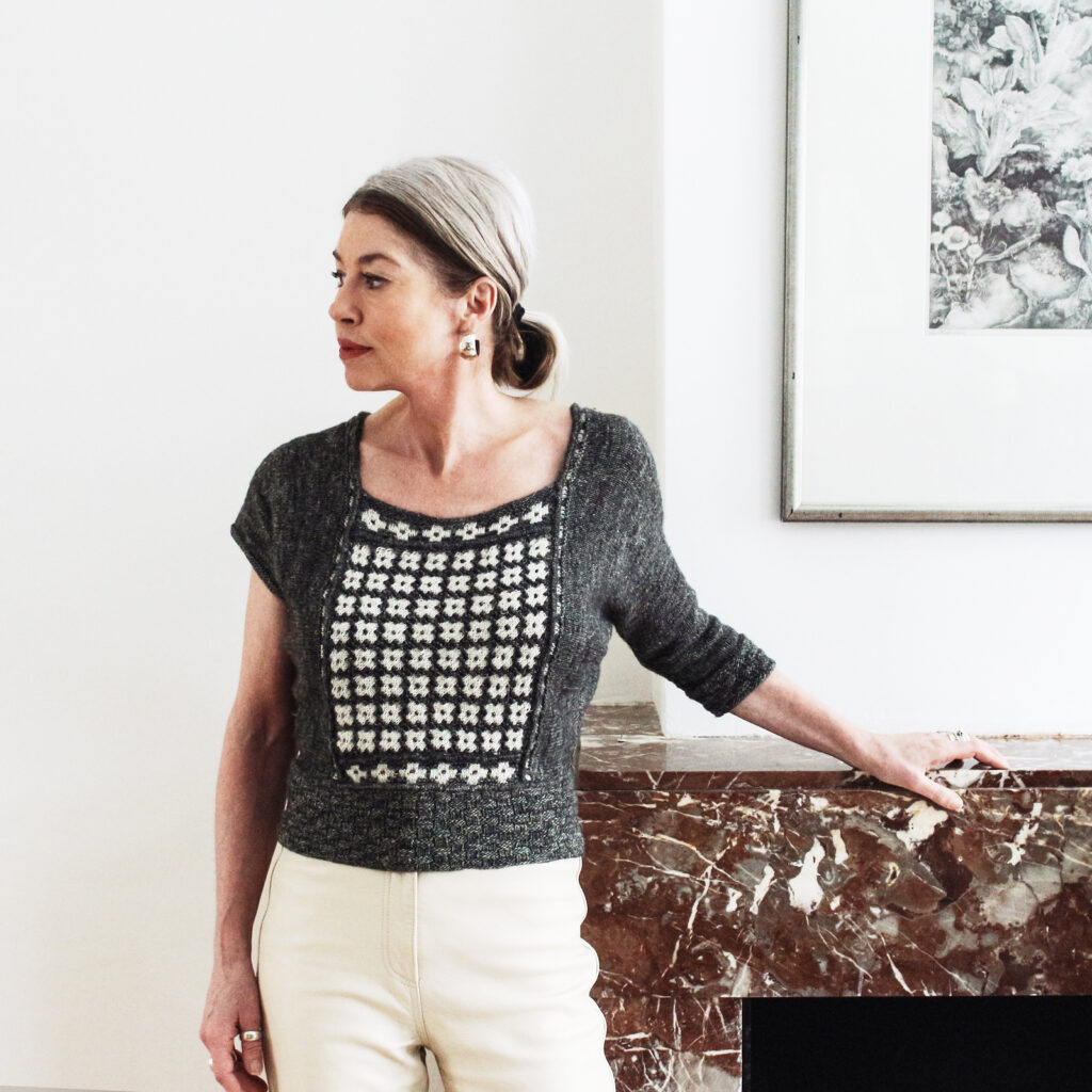 вязаный пуловер