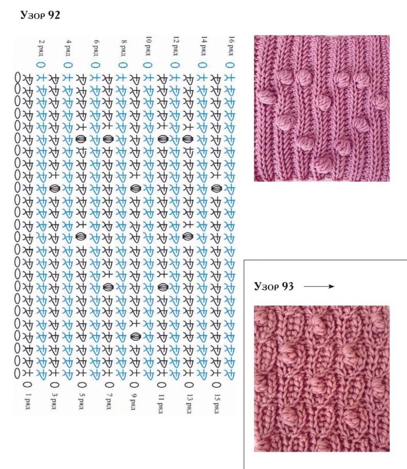 схема вязания крючком