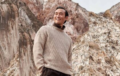 вязаный пуловер