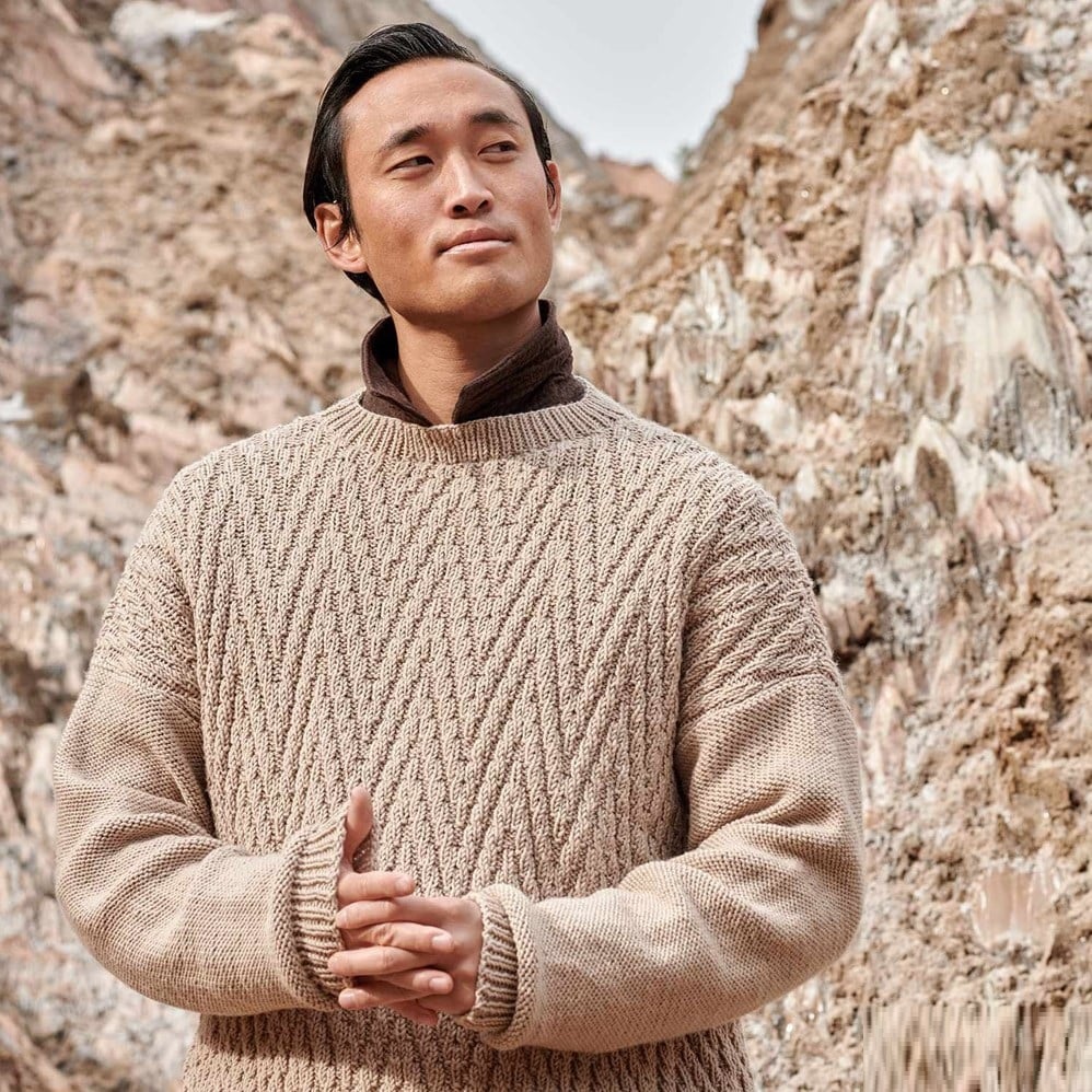 вязаный пуловер