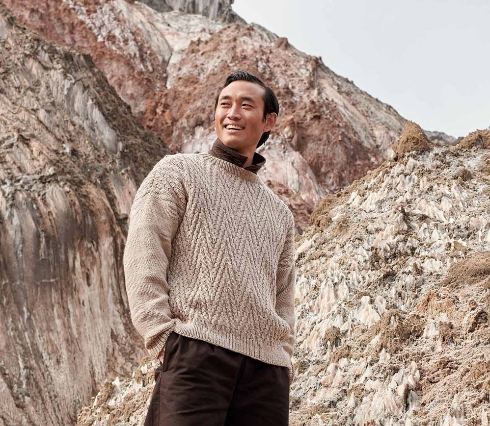 вязаный пуловер