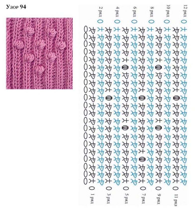 схема вязания крючком