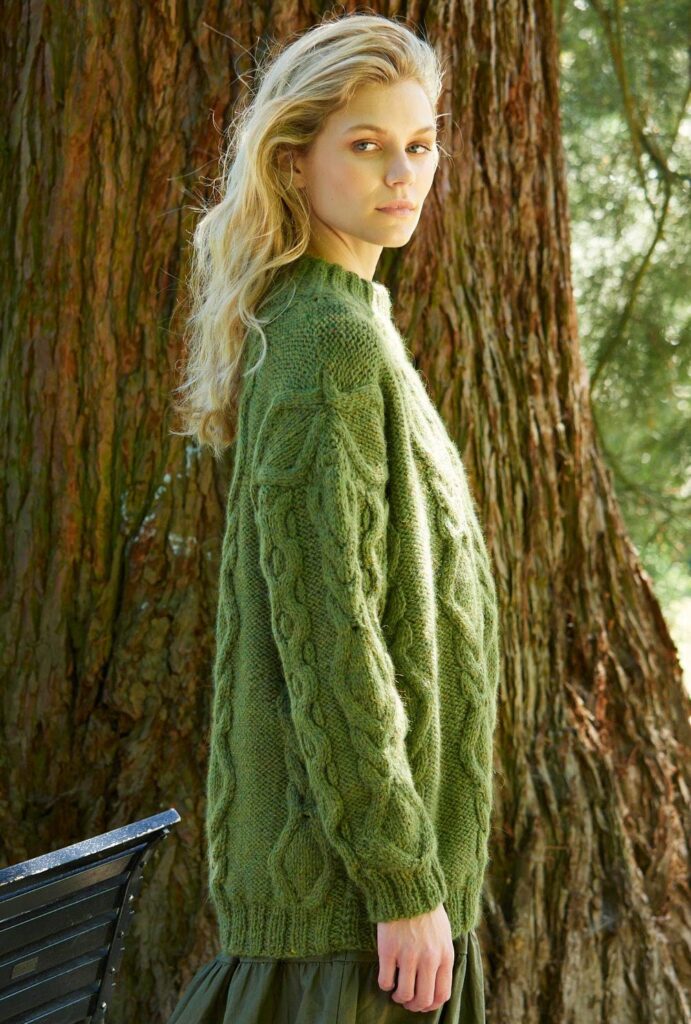 вязаный пуловер