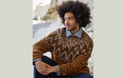 вязаный пуловер