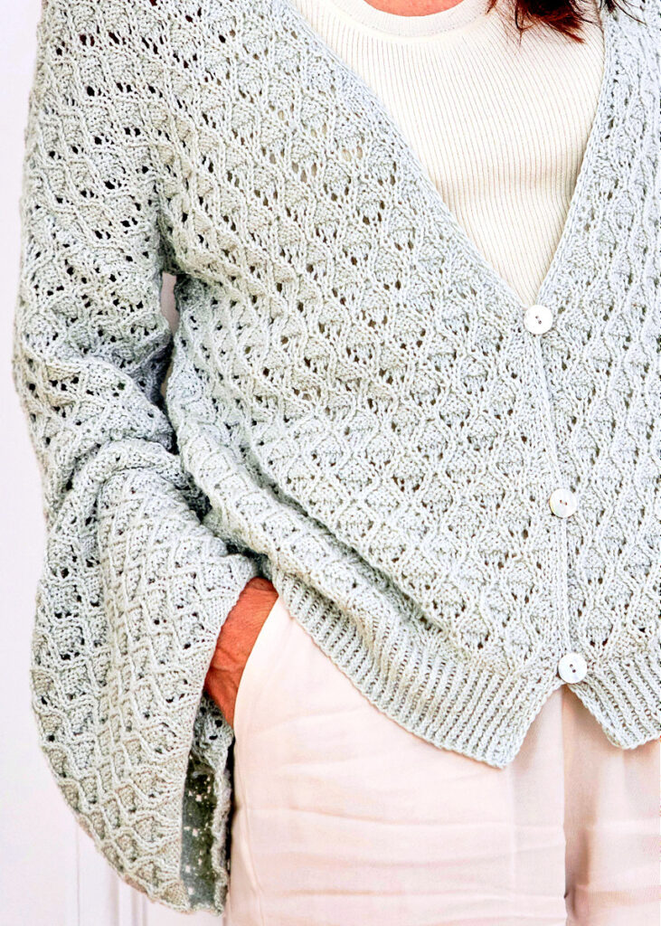 вязаный жакет