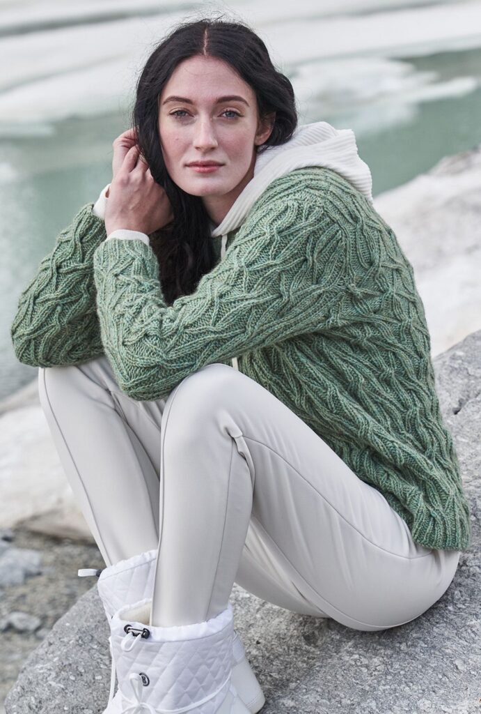 вязаный пуловер