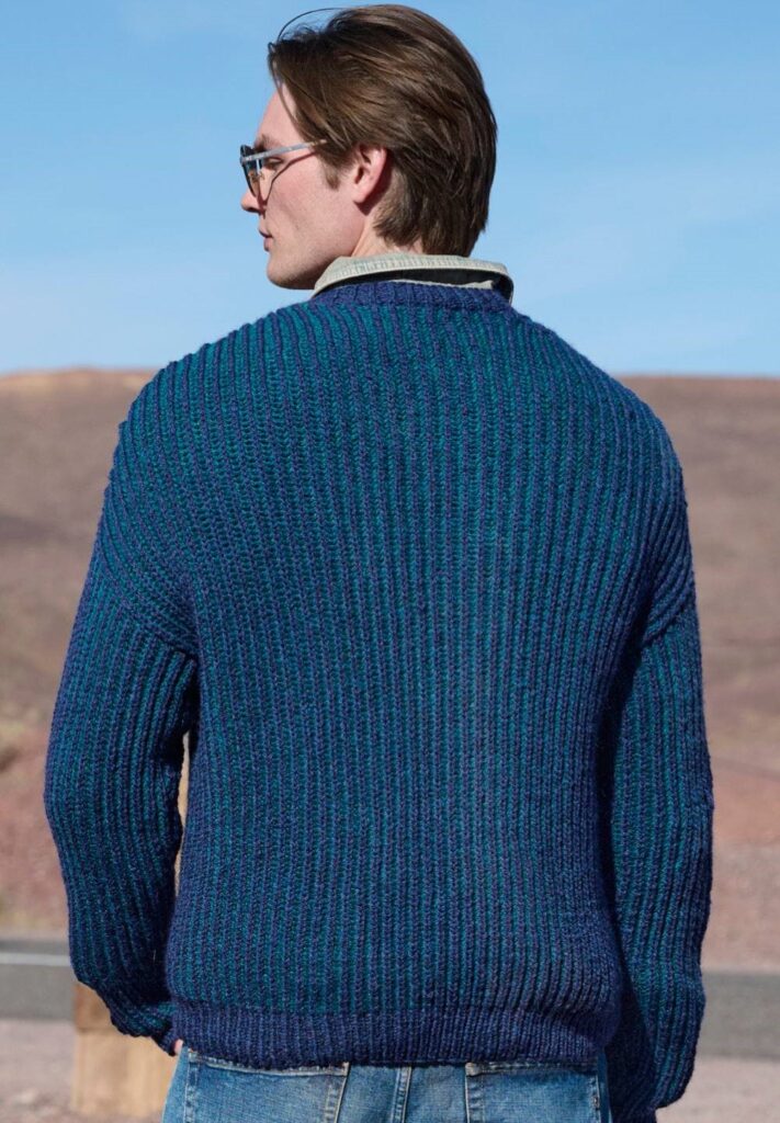 вязаный пуловер