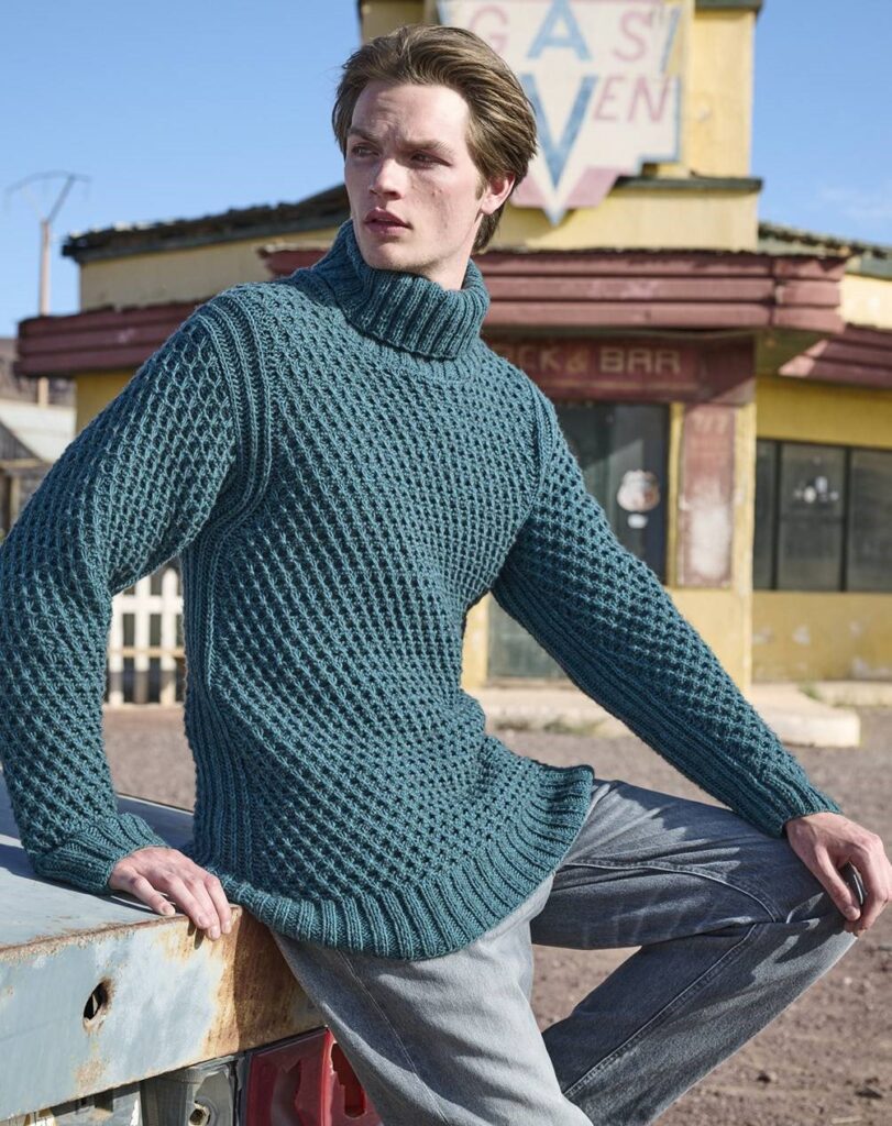 вязаный пуловер