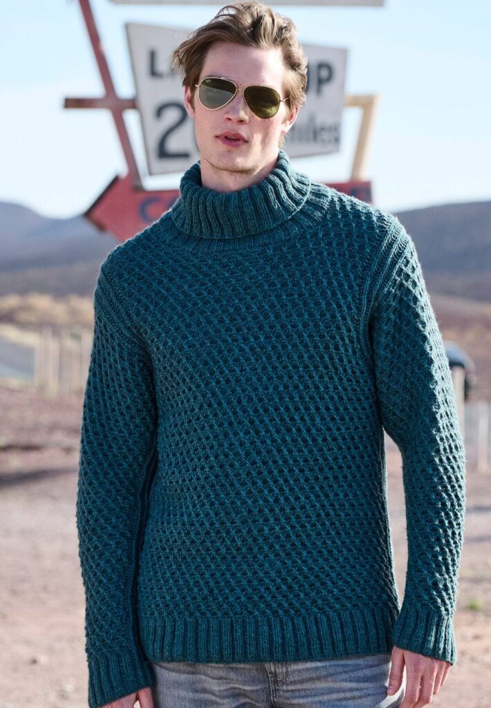 вязаный пуловер