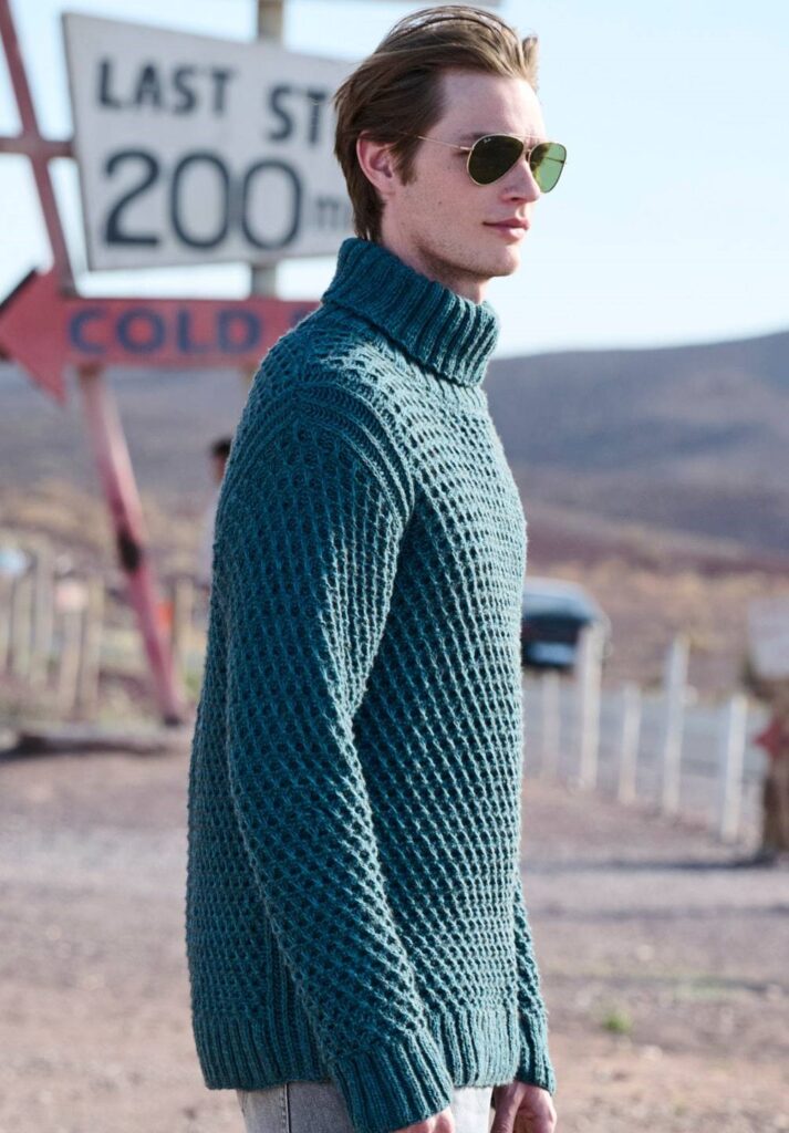 вязаный пуловер