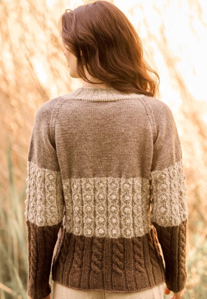 вязаный пуловер