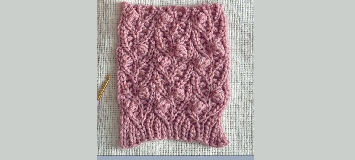 Поперечное вязание крючком от А до Я