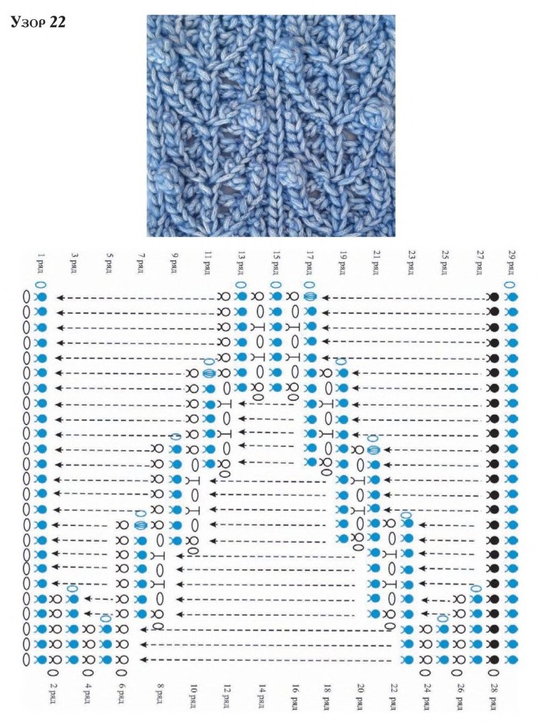 схема вязания крючком