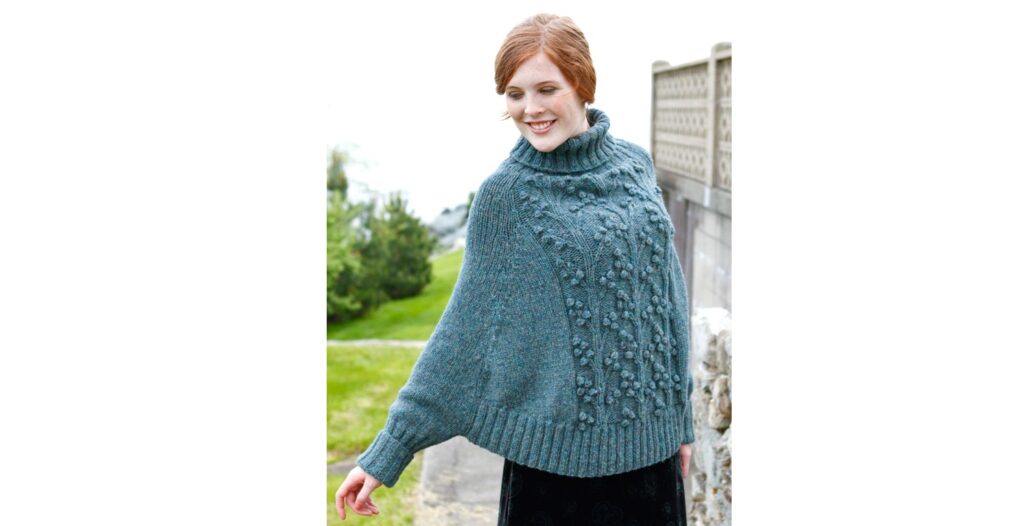 Свитер-пончо Wisteria