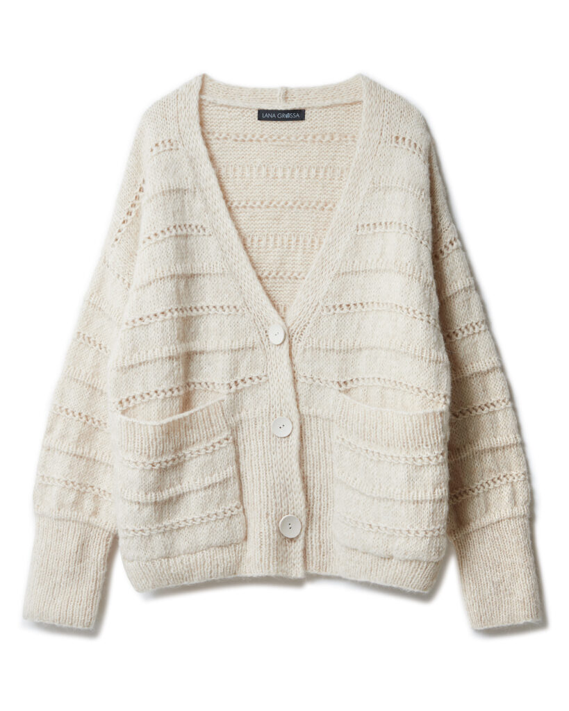 вязаный жакет