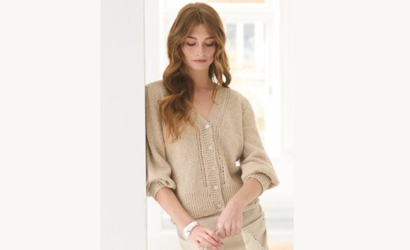 вязаный жакет