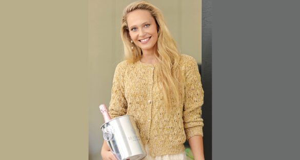 вязаный жакет