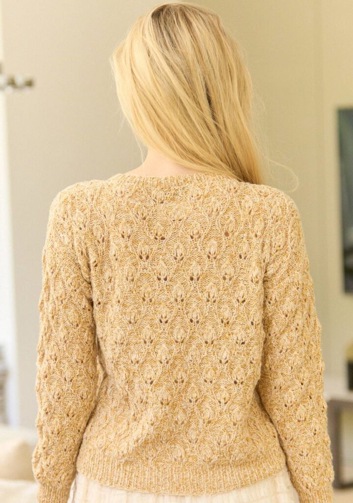 вязаный жакет