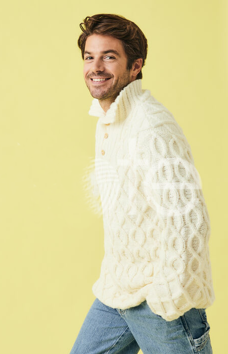 вязаный пуловер