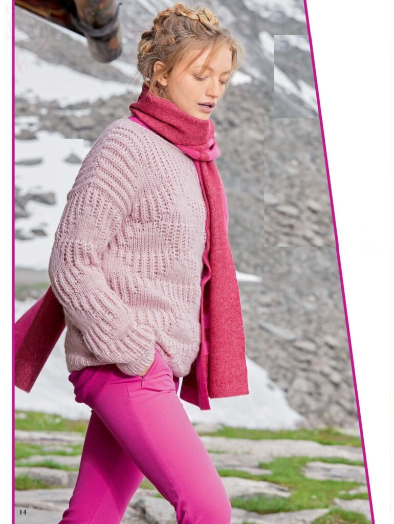 вязаный пуловер