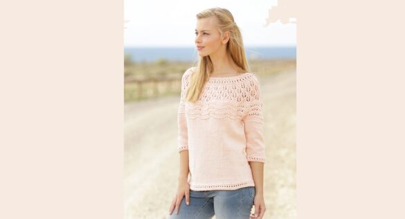 вязаный пуловер