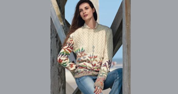 вязаный пуловер