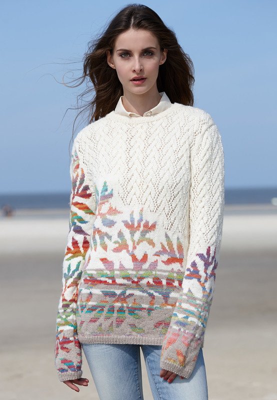 вязаный пуловер