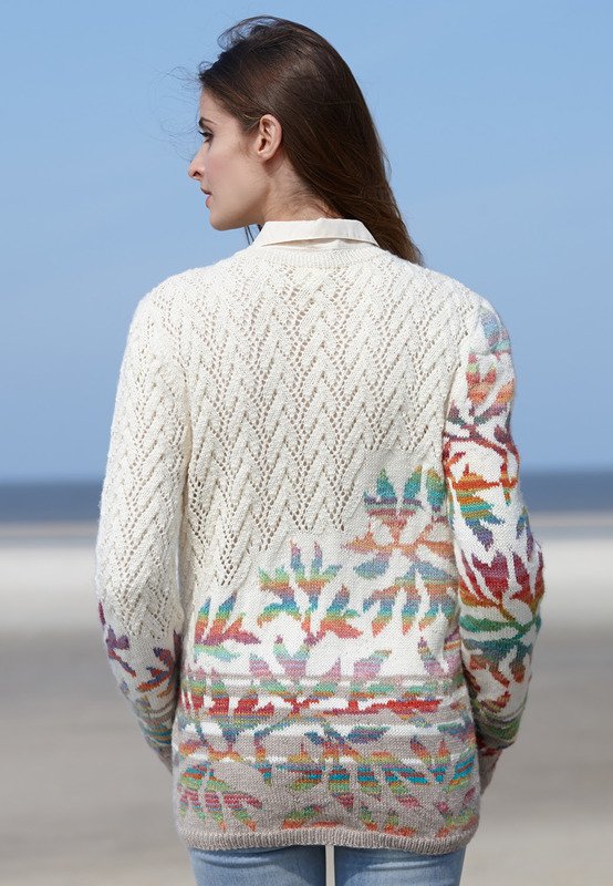 вязаный пуловер