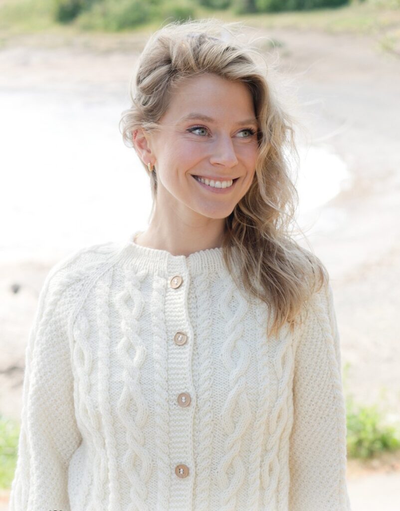 вязаный жакет