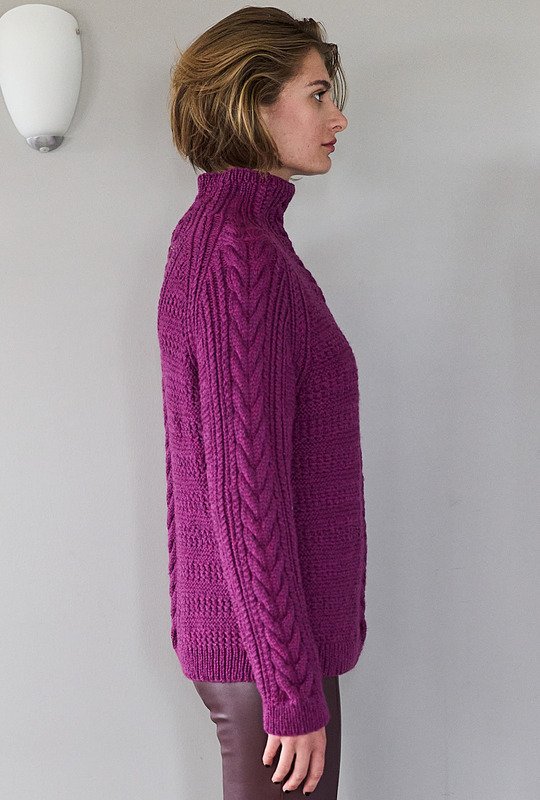 вязаный пуловер