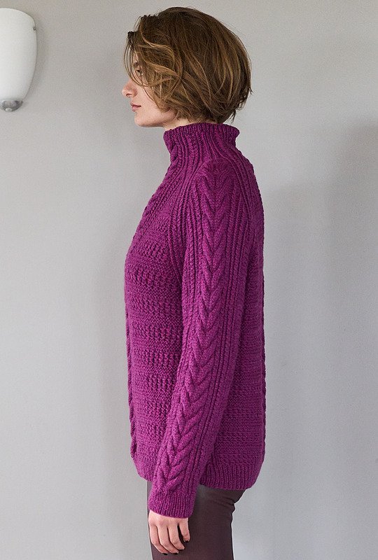 вязаный пуловер