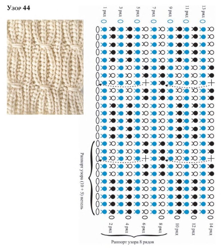 схема вязания крючком