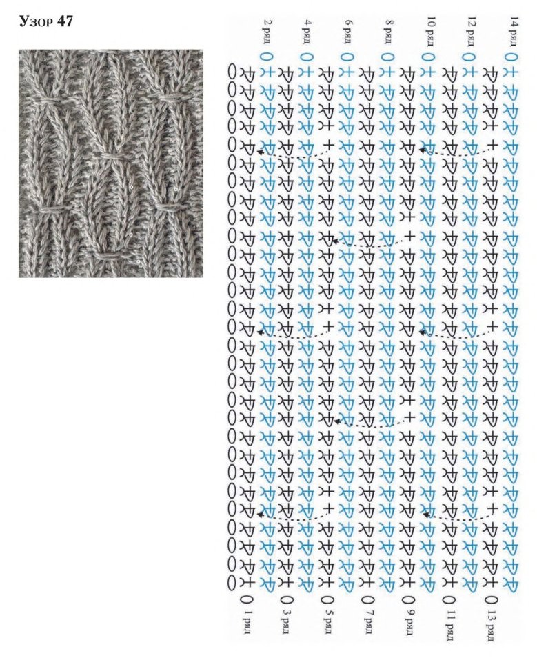 схема вязания крючком
