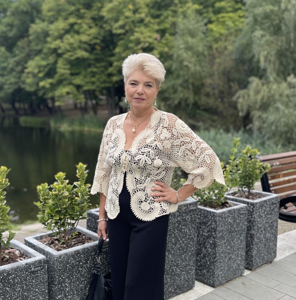 вязаный жакет