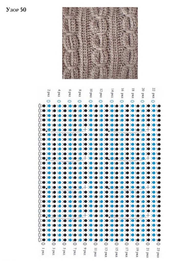 схема вязания крючком