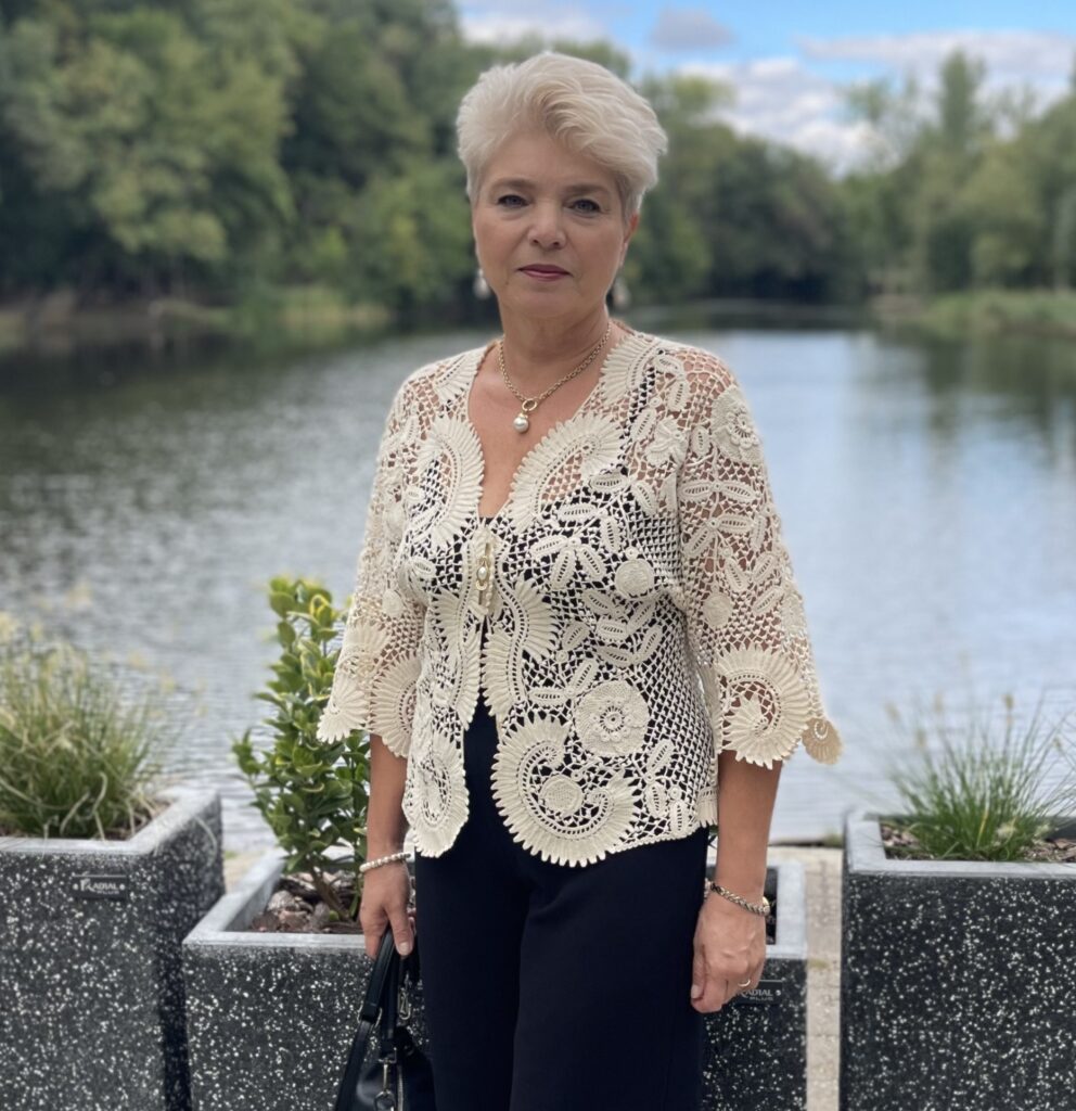 вязаный жакет