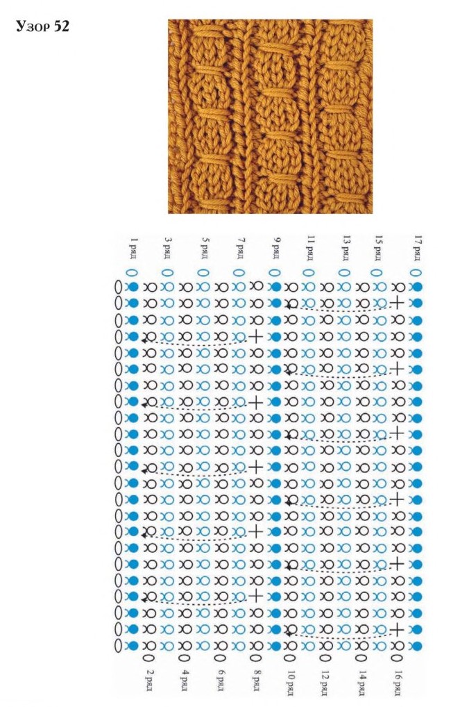 схема вязания крючком