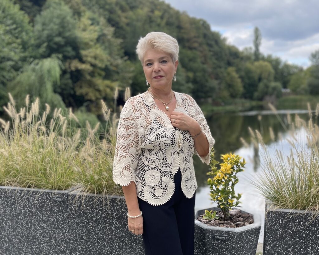 вязаный жакет