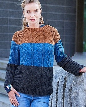 вязаный пуловер