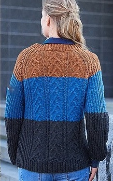 вязаный пуловер