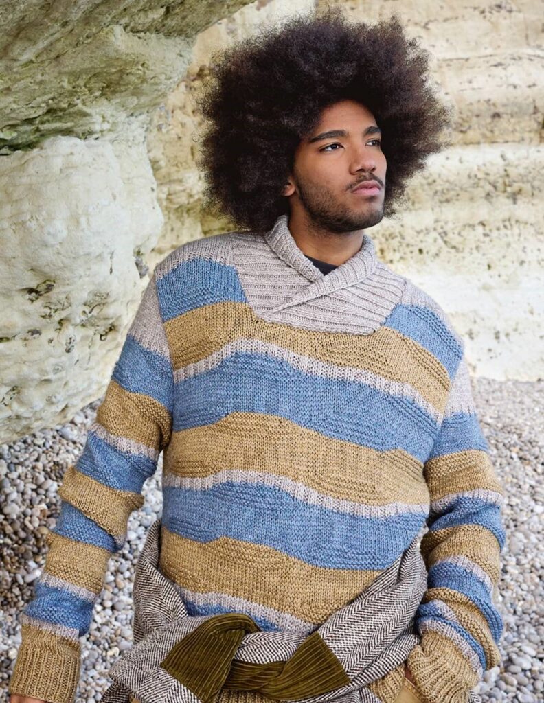 вязаный пуловер