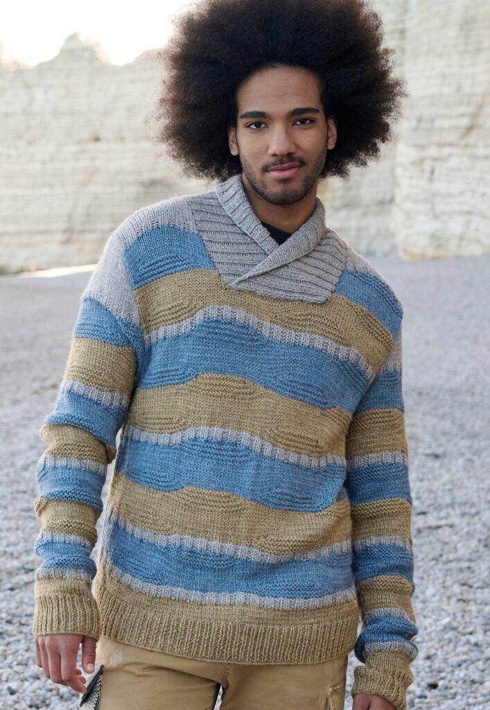 вязаный пуловер